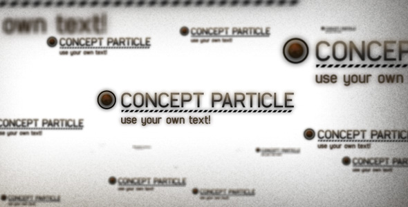 Concept Particle - VideoHive 40796