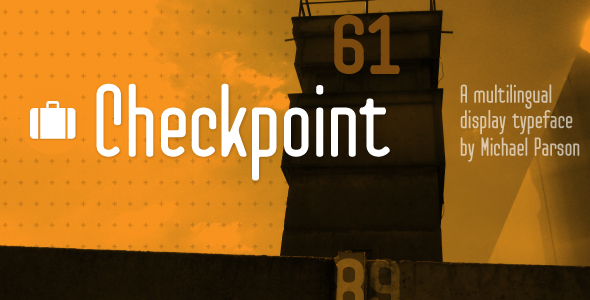 Checkpoint - Condensed Sans-Serif