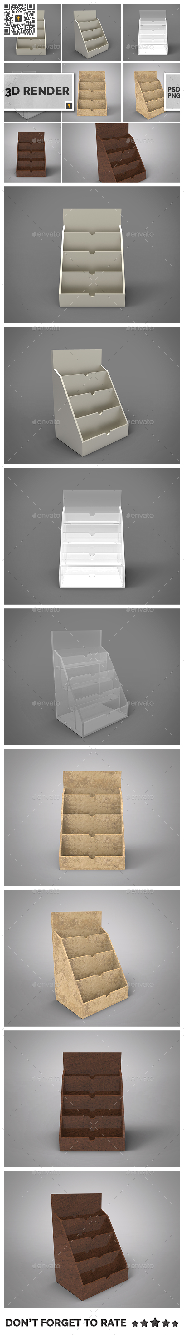 Business Card Holder 3D Render - Objects 3D Renders