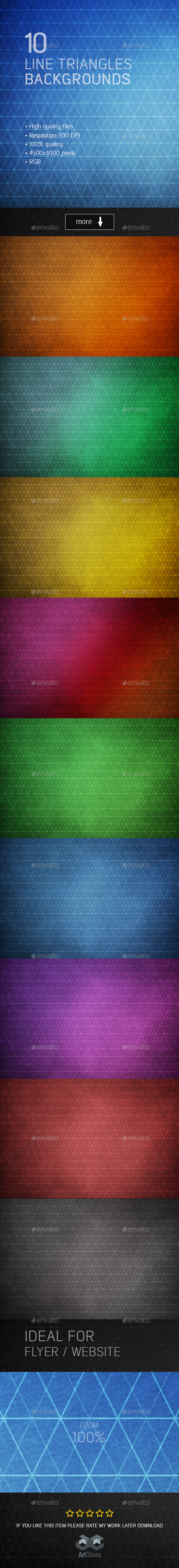 Line Triangles Backgrounds - Backgrounds Graphics