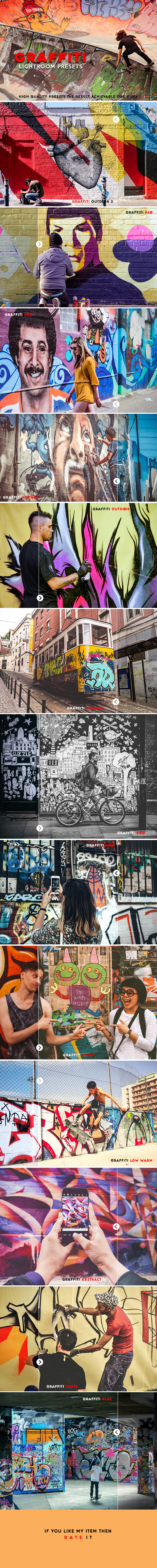 Graffiti 30 Lightroom Presets - Lightroom Presets Add-ons
