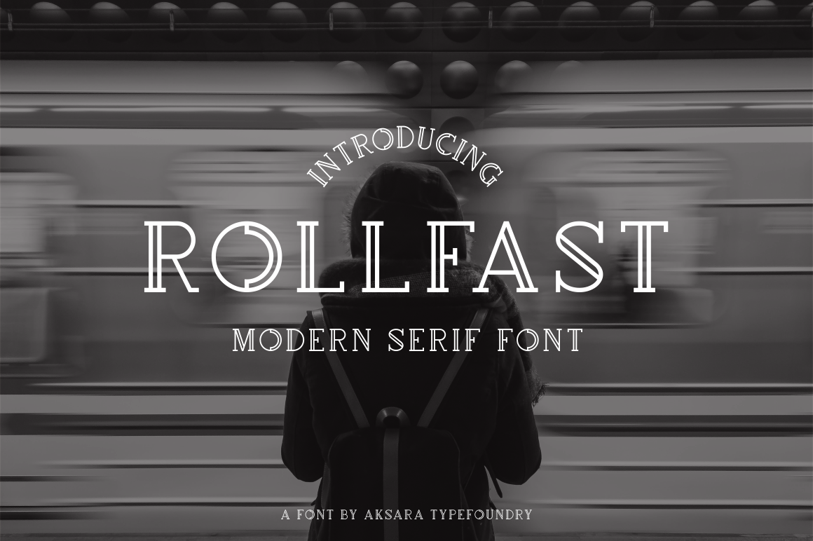 Rollfast Font in Serif Fonts - product preview 1
