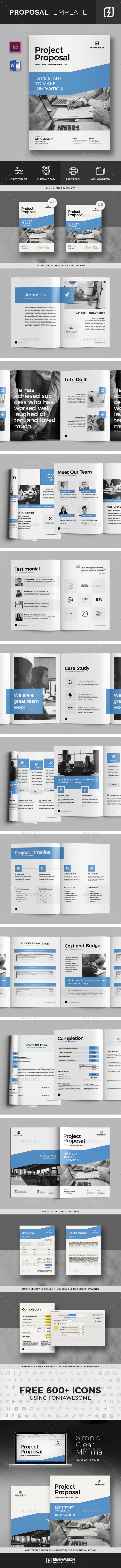 Proposal Template - Proposals & Invoices Stationery