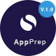 AppPrep - Creative App Landing Page HTML5 Template + RTL