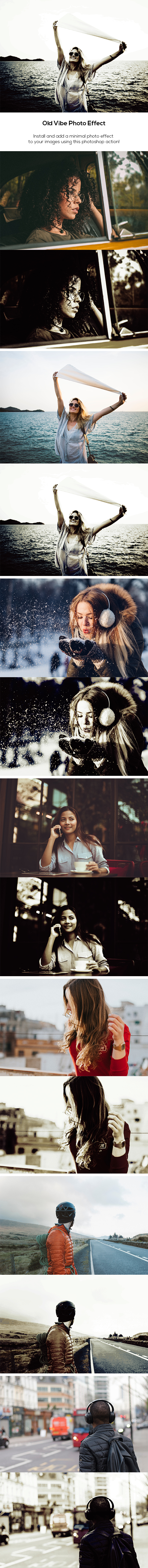 Old Vibe Photo Effect Action - Photo Effects Actions