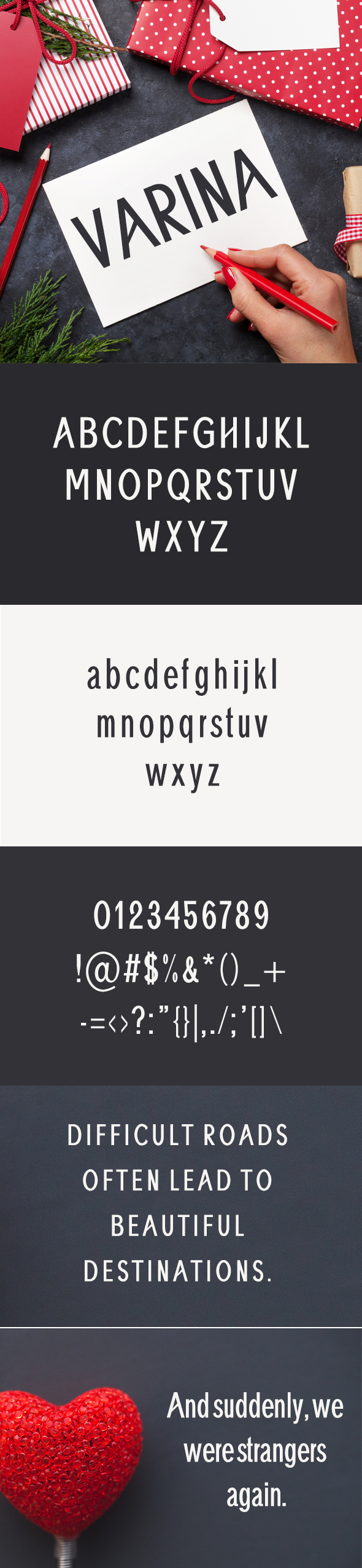 Varina Sans Serif Typeface - Sans-Serif Fonts