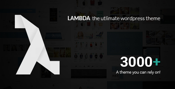 Lambda - Multi Purpose Responsive Bootstrap Theme - Business Corporate