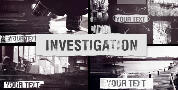 Investigation Documentary Project - VideoHive 19857847
