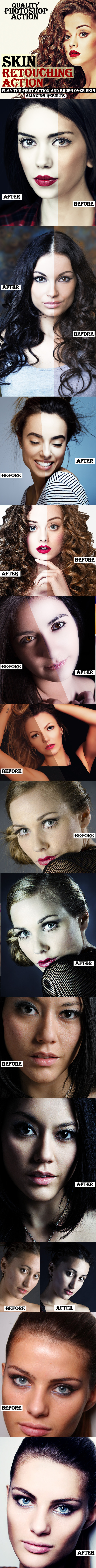 Skin Retouching Actions - Photo Effects Actions