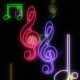 Neon Musical Show 4 - VideoHive Item for Sale