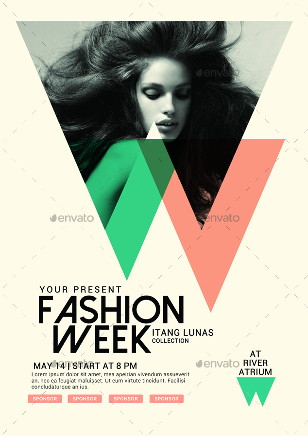 Fashion Week Flyer by MuhamadIqbalhidayat2 | GraphicRiver