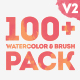 Watercolor &amp; Brush Pack - VideoHive Item for Sale