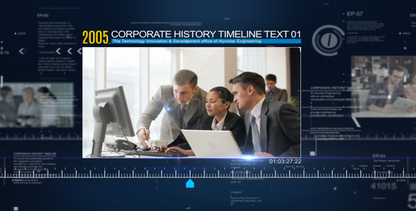CorporateHistory Timeline - VideoHive 19873369