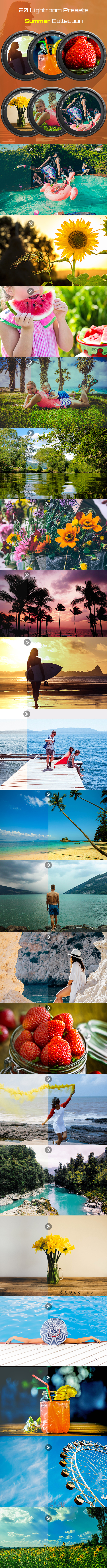 20 Summer Collections Lightroom Presets - Lightroom Presets Add-ons