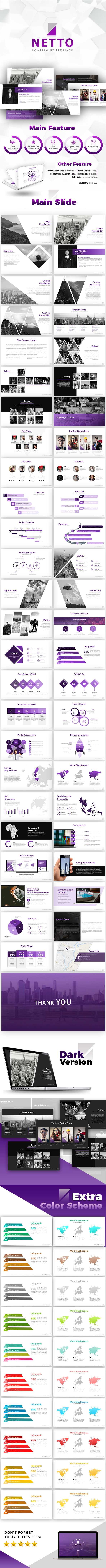 Netto Powerpoint Template - Business PowerPoint Templates