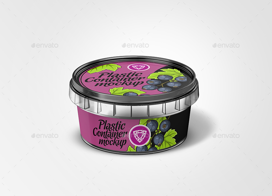 Download Plastic Container Mock Up By Tirapir Graphicriver