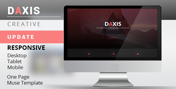 DAXIS One Page - ThemeForest 19759054