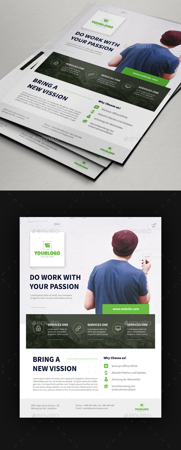 Creative Corporate Flyer - Corporate Flyers