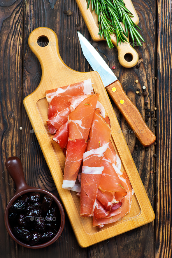 ham on board - Stock Photo - Images
