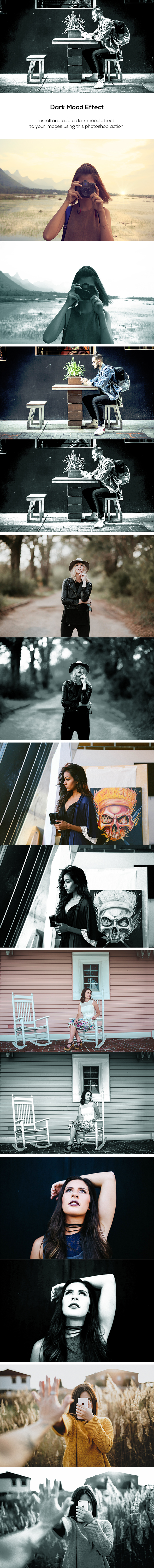 Dark Mood Effect - Photo Effects Actions