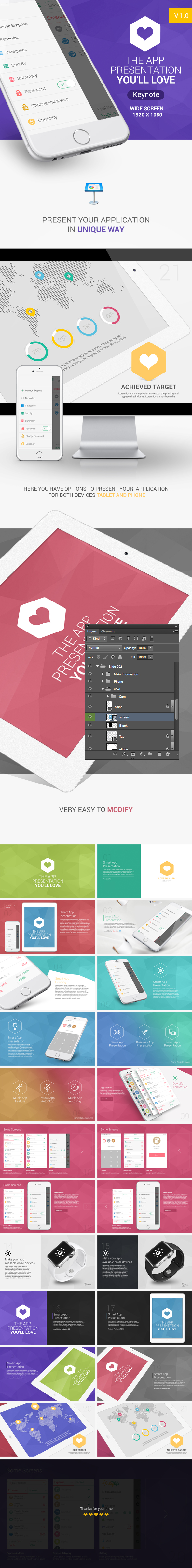 My App Presentation - Keynote - Keynote Templates Presentation Templates