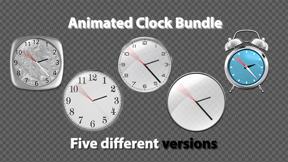 Animated Clocks Bundle