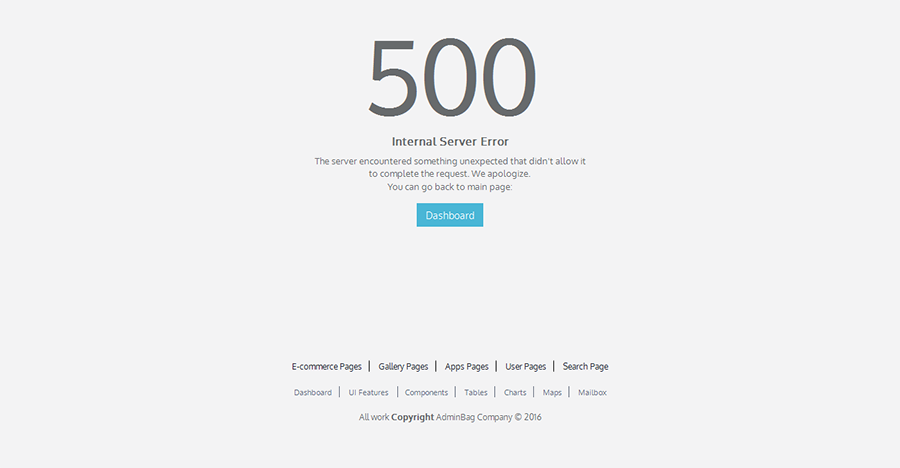500 Error Page Template Download Ppt Premium 2020
