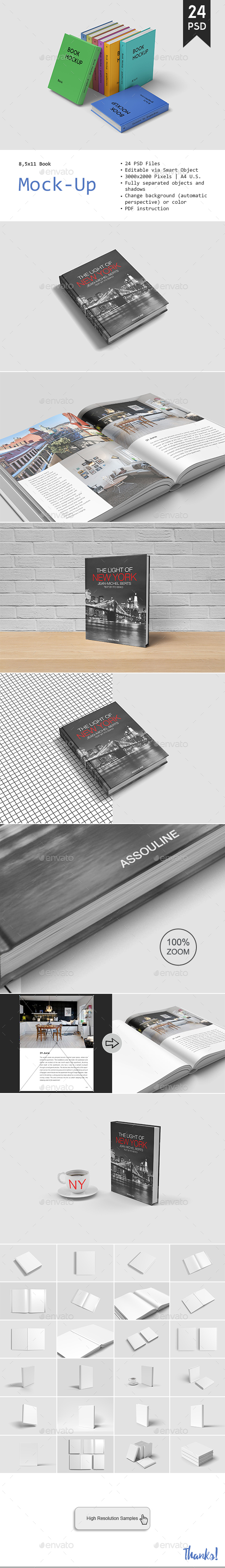 Book Mockup - Books Print