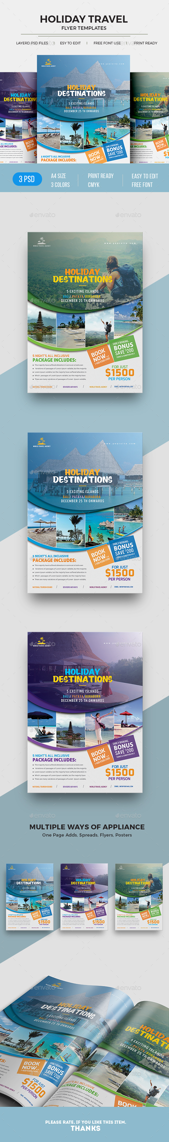 Travel Flyer - Commerce Flyers