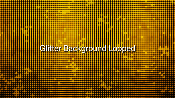 Glitter Background Looped