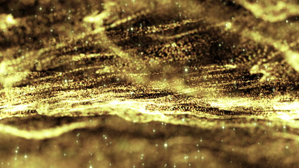 Sparkling Grace Abstract Gold Background
