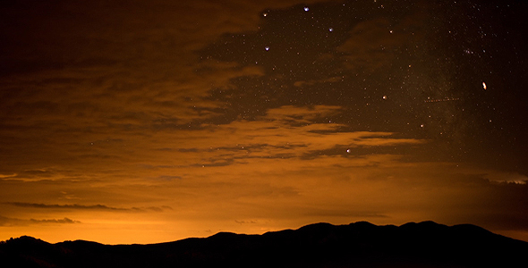 Mountains, Clouds and Stars