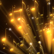 Music Notes Gold Rays - VideoHive Item for Sale
