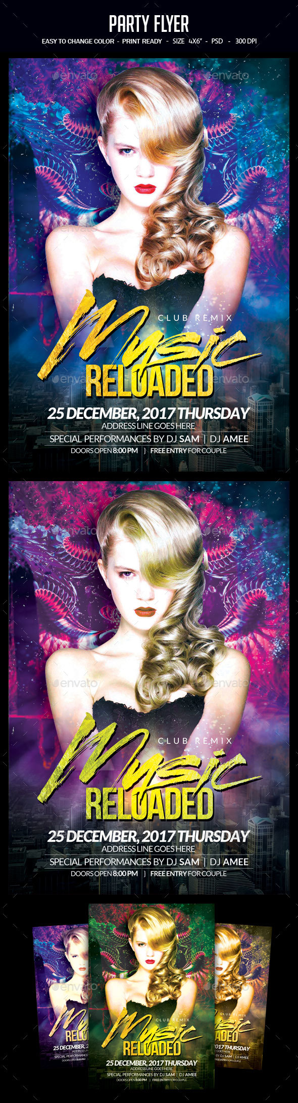 Party Flyer - Clubs & Parties Events