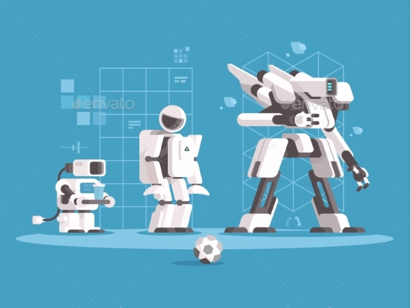 Evolution of Robotics - Miscellaneous Characters