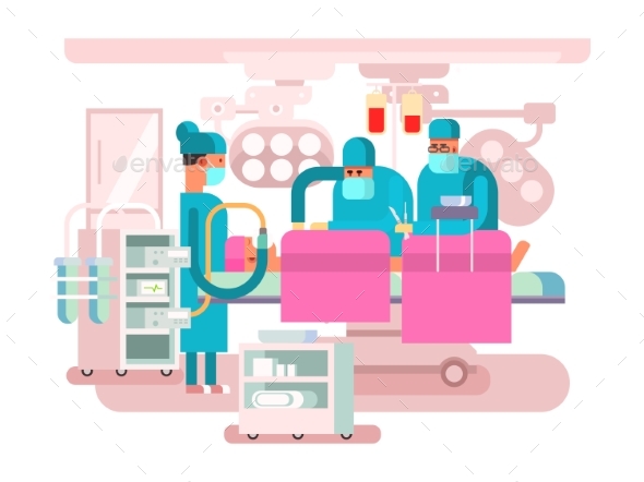 Operating Room Design - Health/Medicine Conceptual