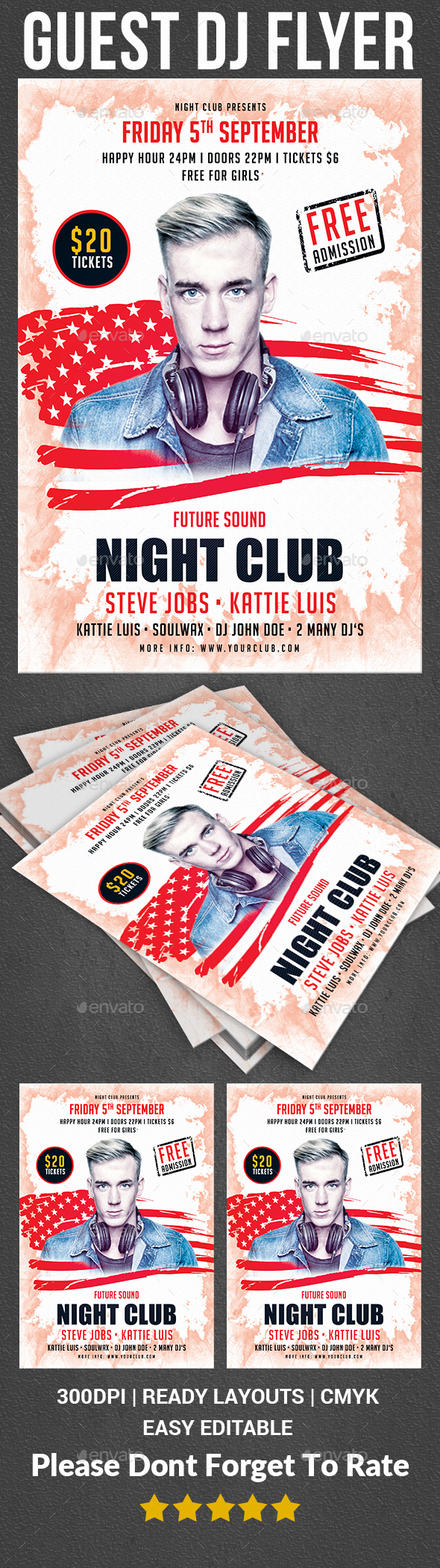 Dj Party Flyer - Clubs & Parties Events