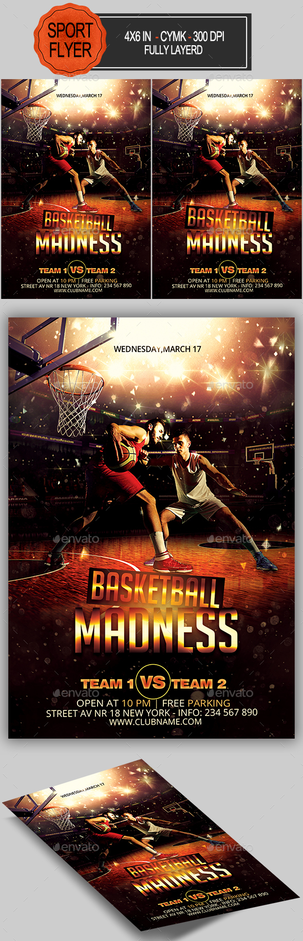 Basketball Flyer - Sports Events