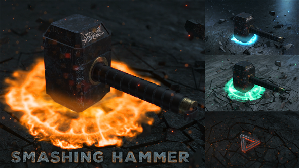 Smashing Hammer Reveal - VideoHive 19884138