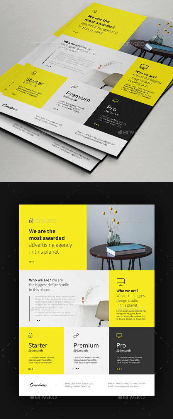 Multipurpose Flyer Price Designs - Corporate Flyers