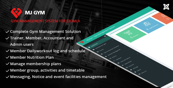 MJ Gym - Gym Management System - CodeCanyon Item for Sale
