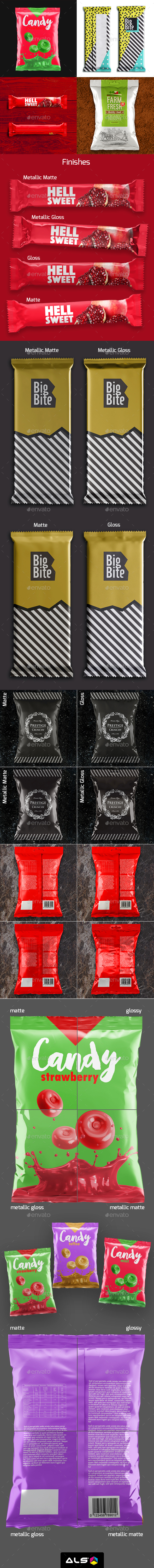 Packaging Bundle Mock-Up - Food and Drink Packaging