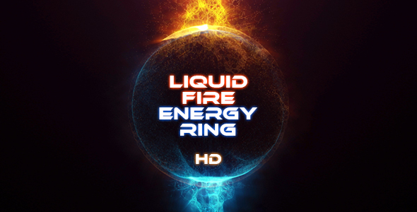 Liquid Fire Energy Ring