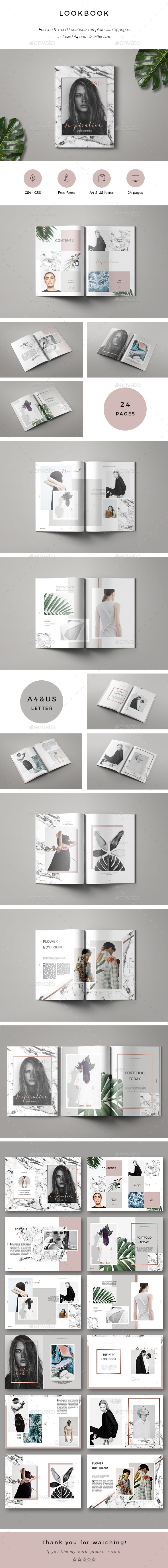 Inspiration Lookbook - Magazines Print Templates