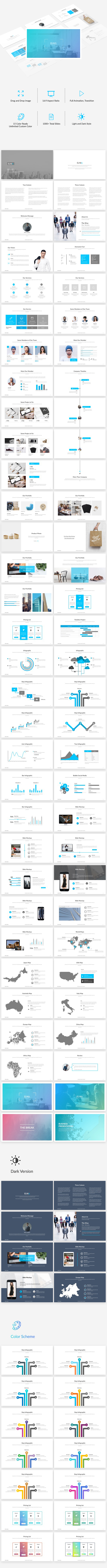 Elnia Keynote Presentation - Business Keynote Templates