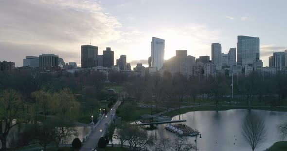 Boston Skyline Aerial alt