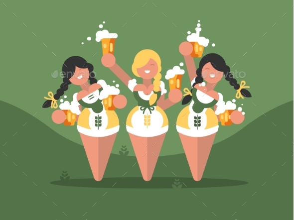 Beer Festival Oktoberfest - Miscellaneous Vectors