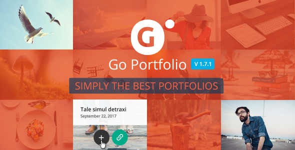 Go Portfolio - WordPress Responsive Portfolio - CodeCanyon Item for Sale