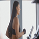 Young Woman Running On A Treadmill Young Woman Running On A Treadmill - VideoHive Item for Sale