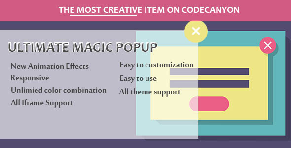 Visual Composer - Ultimate Magic Popup - Artículo CodeCanyon en venta